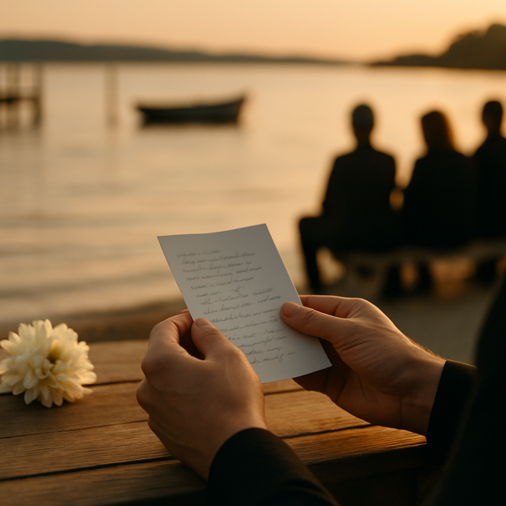 Erinnerungen sprachlich integrieren mit dem Trauerredner Ammersee